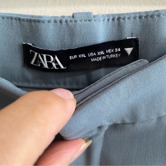 Zara High Waisted Wide Leg Pants - Picture 9 of 13